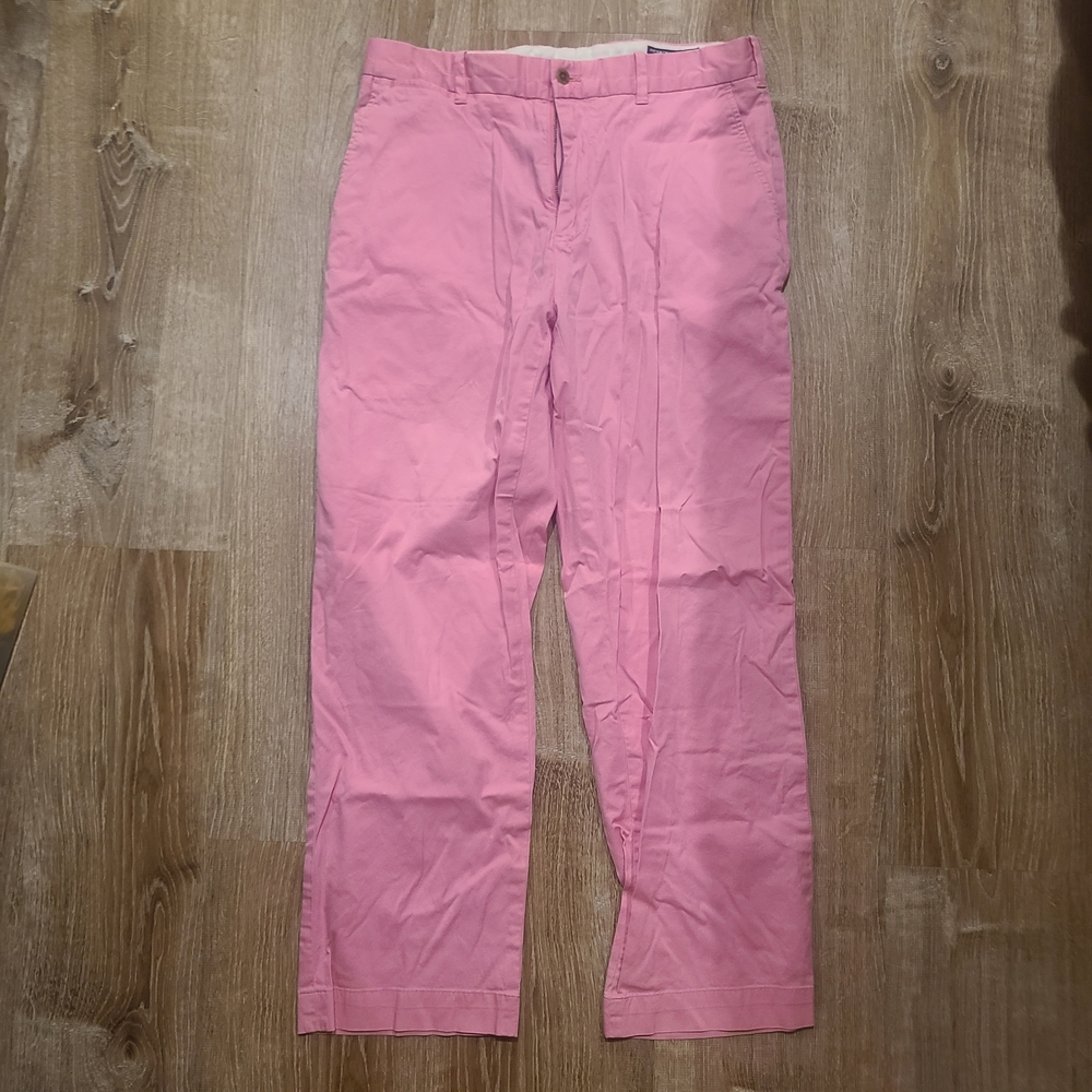 Men's Polo by Ralph Lauren Pink Chinos Straight Leg 32/30